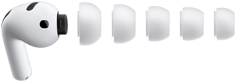 AirPods Pro 3, Ohreinsätze Silikon, fünf Größen