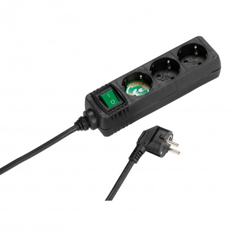 Vivanco 3 izlazne uticnice crne boje 1,4