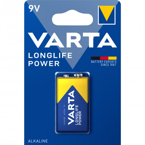 VARTA High Energy 1x9V baterija 4922121