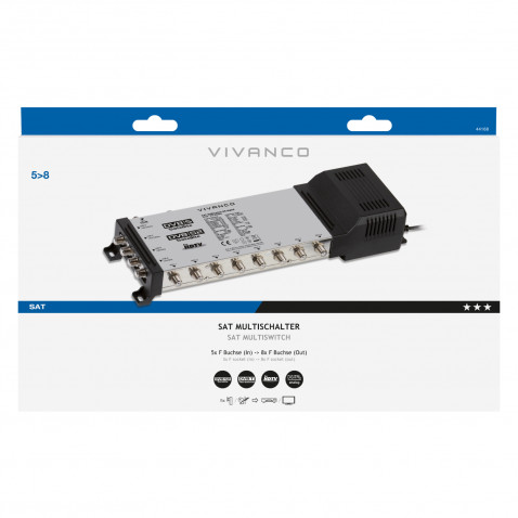 VIVANCO Multiswitch 5/8 digital VIVANCO