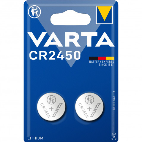 VARTA CR 2450 2x Baterija 6450 101 402