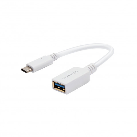 Vivanco USB-A na USB-C adapter, 0,1m Tip