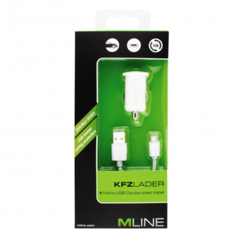 Mline Kfz punjac Micro USB bijeli Single