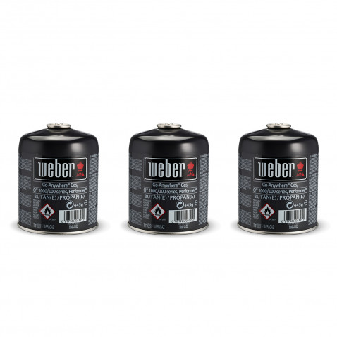 Weber plinski spremnik s 3 pakiranja, za