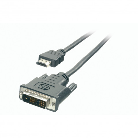 VIVANCO HDMI-DVI kabel za povezivanje 2m