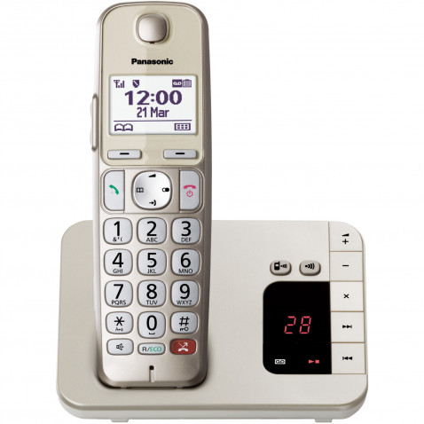 Panasonic KX-TGE260GN šampanj s tajnikom