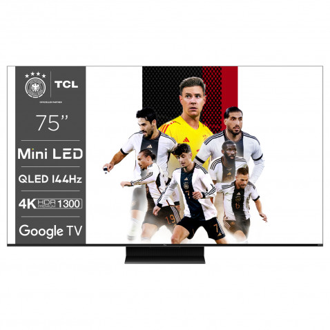 TCL 75C803 4K QLED Mini-LED TV 189 cm