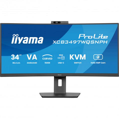 iiyama ProLite XCB3497WQSNPH-B1 34" 21:9