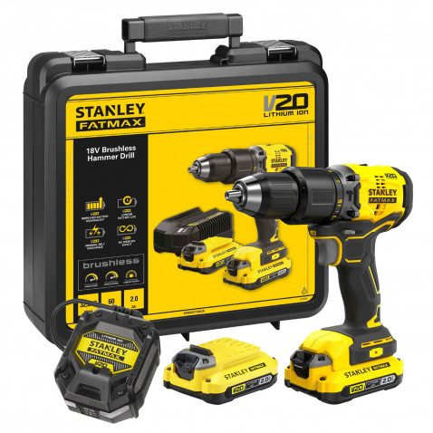 Stanley V20 Akku-udarna bušilica s 18V /