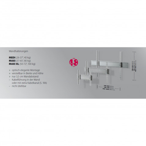 SPECTRAL A 2014 midi 38 Zidni nosac