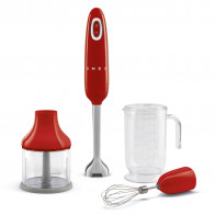 SMEG HBF03RDEU Stabmixer set 50's Style,