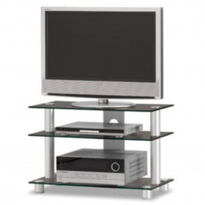 JUST-RACKS TV8553 AL BG CRNO STAKLO