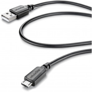 Cellularline Micro USB kabel 1m crna ->