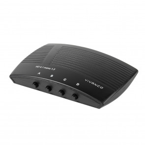 VIVANCO Rucni 4 u 1 HDMI prekidac 25350