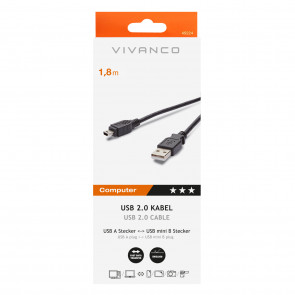VIVANCO USB kabel za povezivanje 1,8m CC