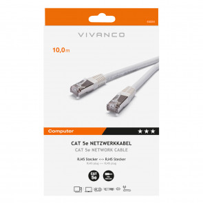 VIVANCO mrežni kabel CAT 5e bijeli 10m 5