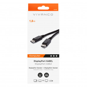 VIVANCO Kabel DisplayPort crni 1,8m CC M
