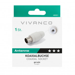 VIVANCO Koaksijalni spojnicni, 75 Ohm BI