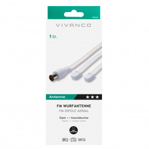 VIVANCO FM- Wurfantenne 48056 UKW- Za na