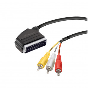 Vivanco Scart / Cinch spoj IN/OUT Za s