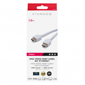 VIVANCO High Speed HDMI s Ethernetom 1m