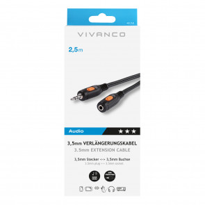 VIVANCO Poveznica za slušalice 3,5mm,