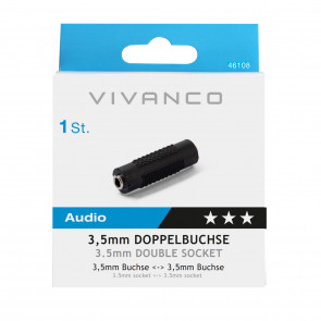 VIVANCO Audio Dvostruki adapter, stereo