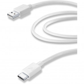 Cellularline USB-C kabel 2m, bijeli za i