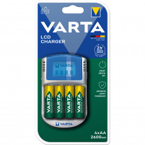 VARTA LCD punjac ukljucuje 4x 5716 &12 V
