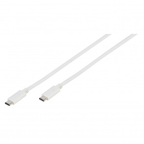 VIVANCO USB kabel Tip C 1m bijelo 39641