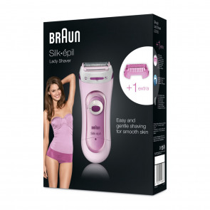 Braun Silk-épil Lady Shaver LS 5100 Roza