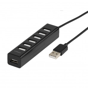 VIVANCO USB HUB, 7-portni aktivan s
