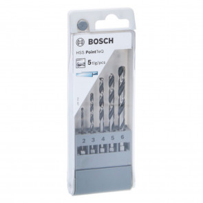 Bosch HSS PointTeQ Disp.5-dijelni set