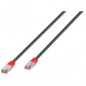 VIVANCO Mrežni kabel Cat 6, 2m, sivi,