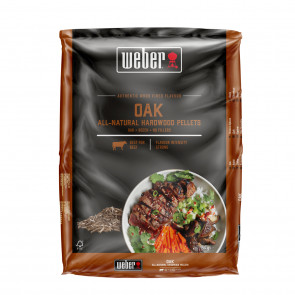 Weber drveni peleti od hrastovine, 8 kg