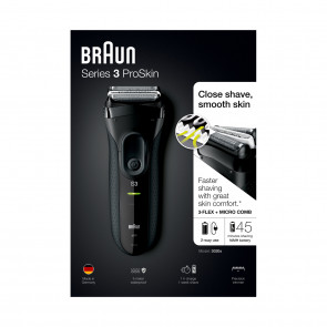 Braun Serija 3 ProSkin - 3020s crni