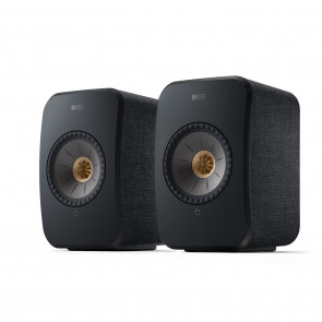 KEF LSX II bežicni aktivni set crne boje