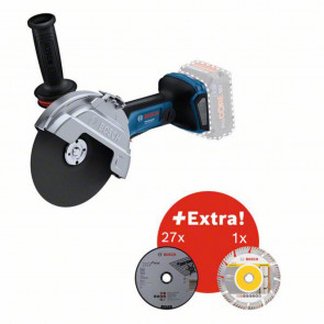 Bosch GWS 18V-180 PC + AC (C) brusilica