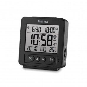 Hama Radio sat Rhodos LCD, crna
