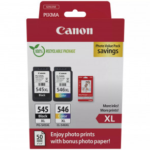 Canon PG-545XL/CL-546XL Value Pack +