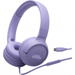 JBL Tune T520C USB-C ljubicasti žicani