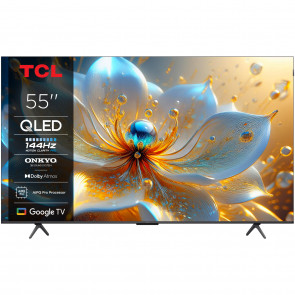 TCL 55T8C 4K QLED TV s Google TV 139 cm