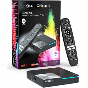Snažna LEAP-S3 Pro Android TV Box 4K UHD