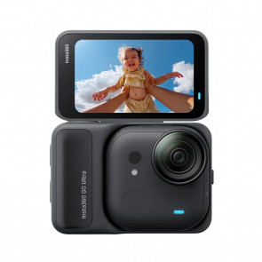 Insta360 Go Ultra crna akcijska kamera