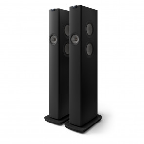 KEF LS60 bežicni zvucnik Carbon Black za