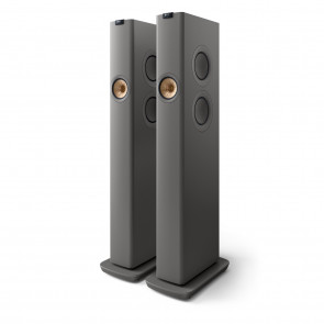 KEF LS60 bežicni titanium sivi WLAN po