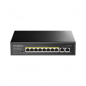 Snažni 8-Gigabitni Switch POE+ 100W 2x