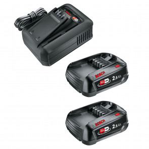 Gardena pocetni set 2x baterija & punjac