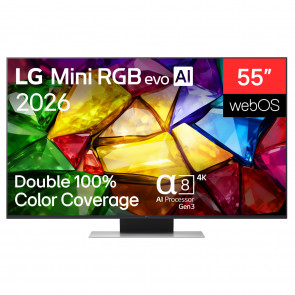 LG 55MRGB88B9B 4K Mini RGB evo TV 139 cm
