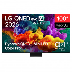 LG 100QNED87B6 4K QNED televizor 253 cm